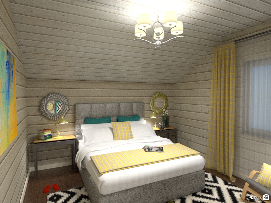 Спальня в брусовом доме #1698574 by Ольга