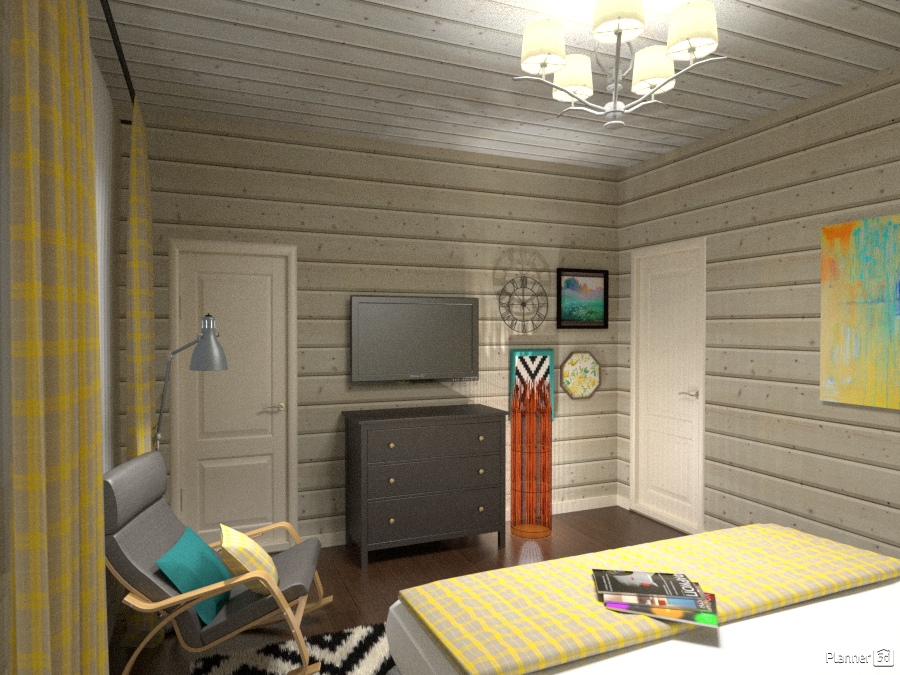 Спальня в загородном доме #1698580 by Ольга