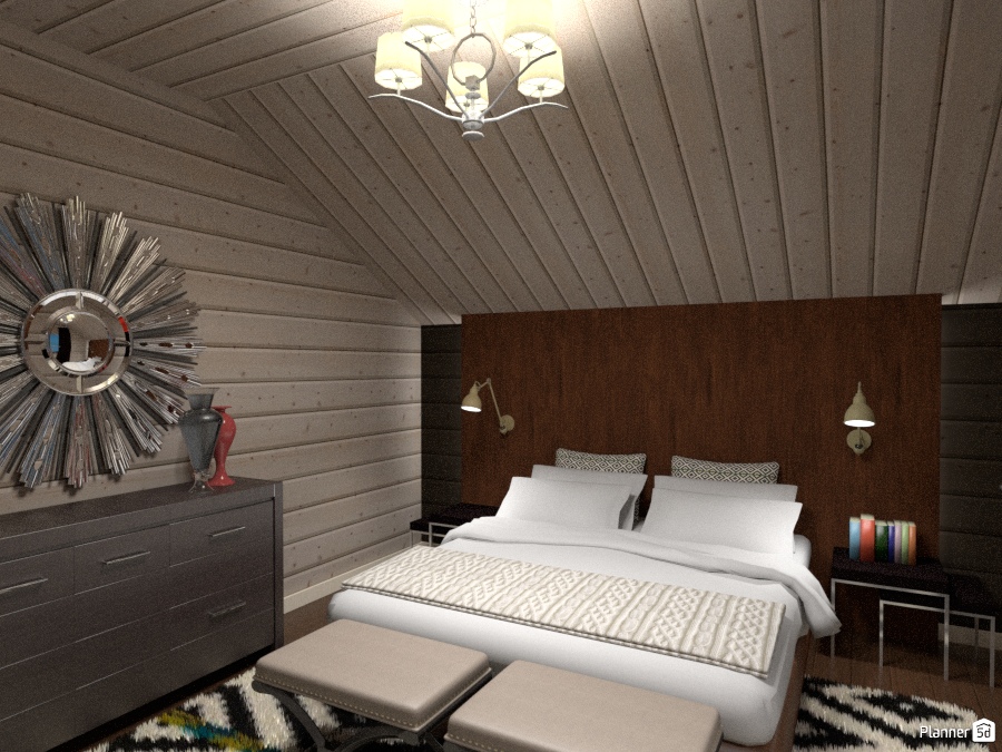 Спальня в загородном доме #1799755 by Ольга