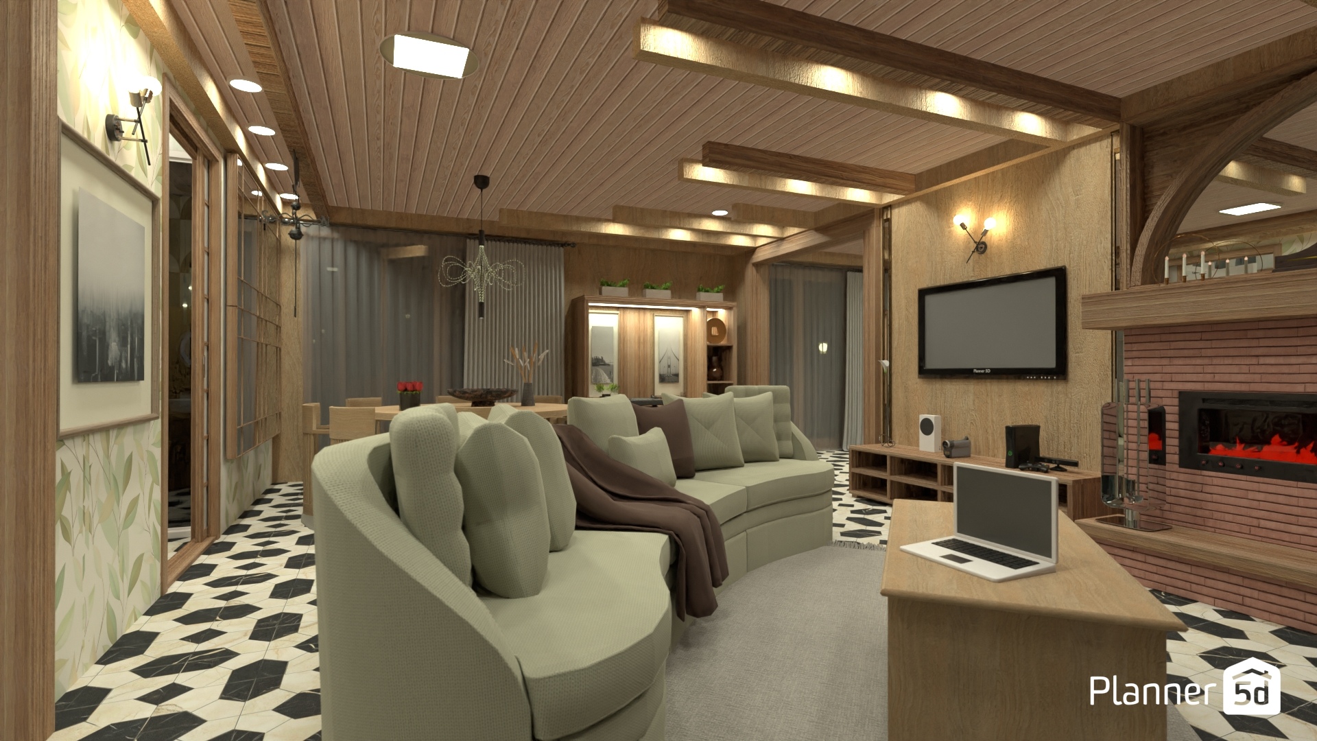 CASA EN UNA PLANTA #24579732 by Yolanda Infante Garrido