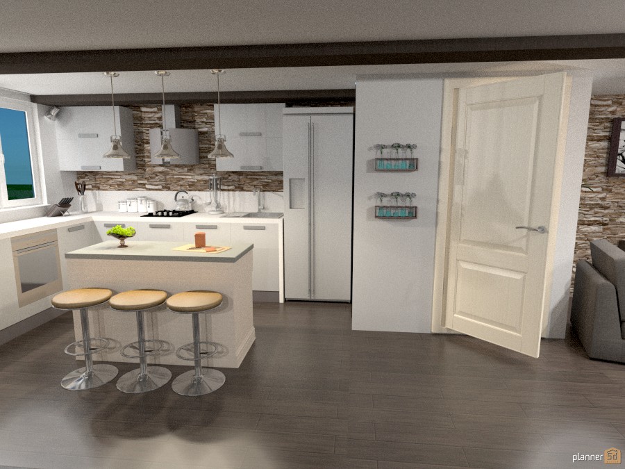 Dad's Condo Reno - Wide View #1267655 by Pisces Rising Design