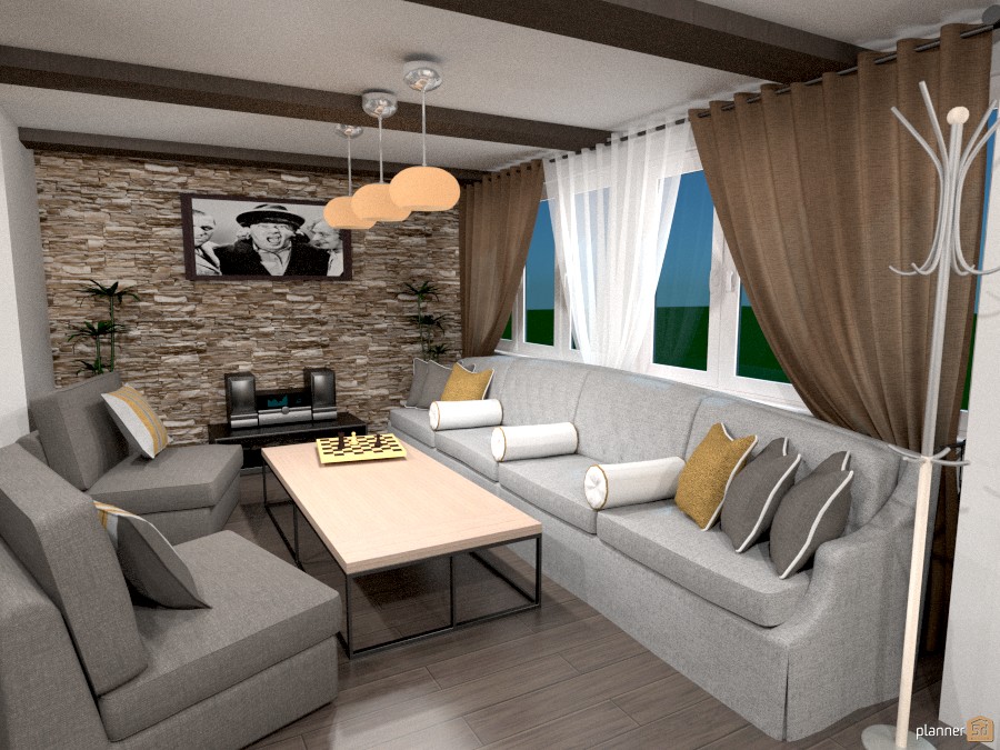 Condo Reno - Living Room 1267679 by Pisces Rising Design image