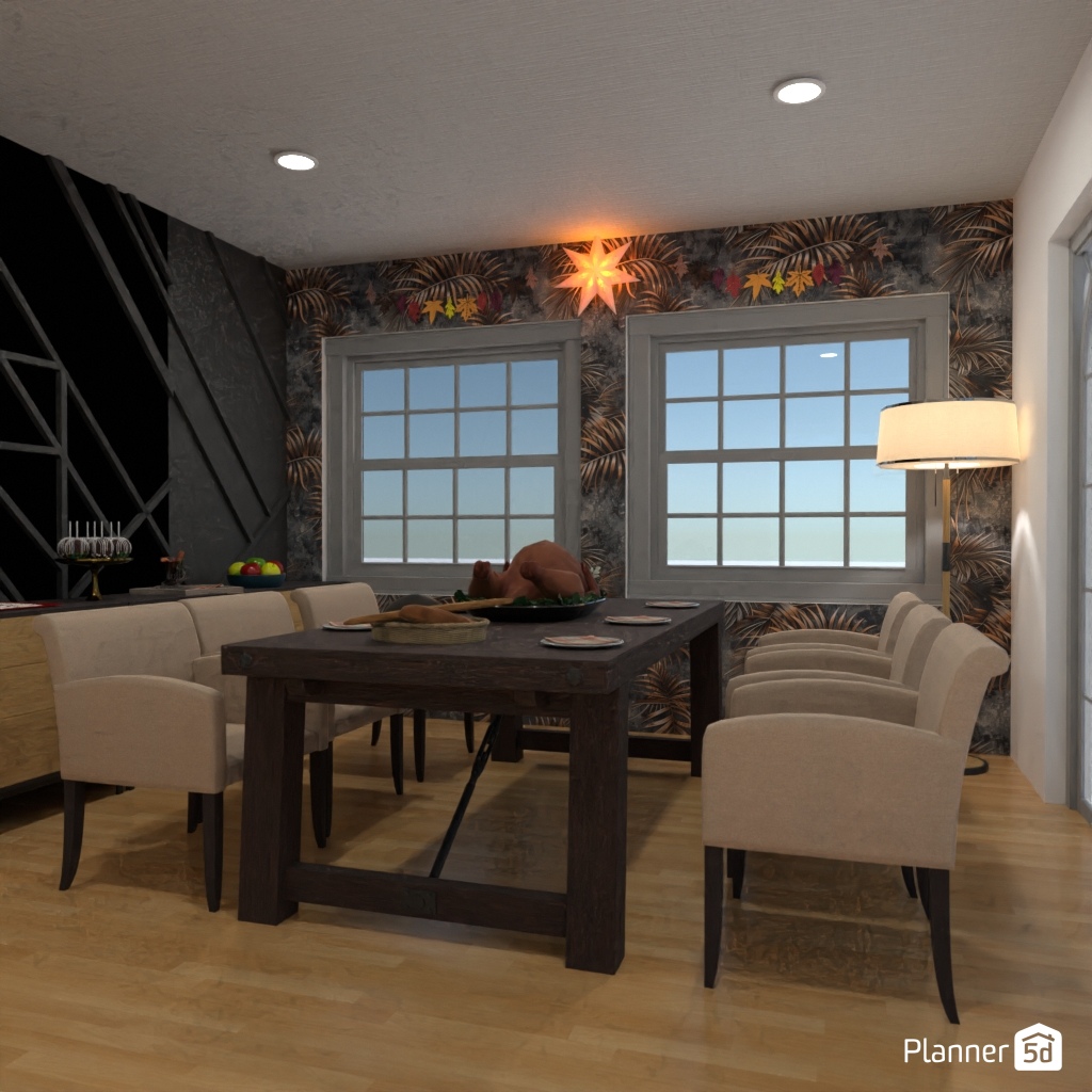 DB: Thanksgiving Day - room shell copy #23456511 by Editors Choice