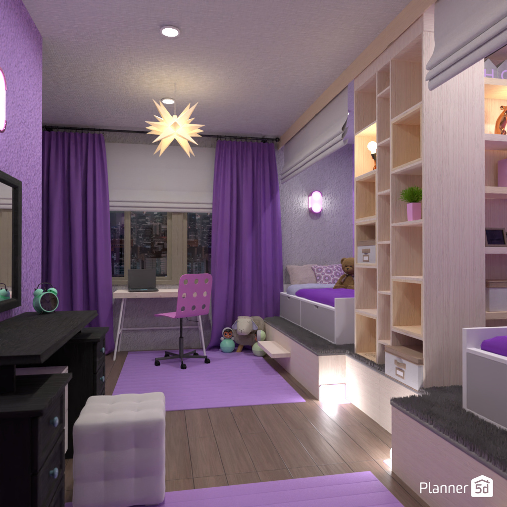 Bedroom for twins #18922916 by Editors Choice