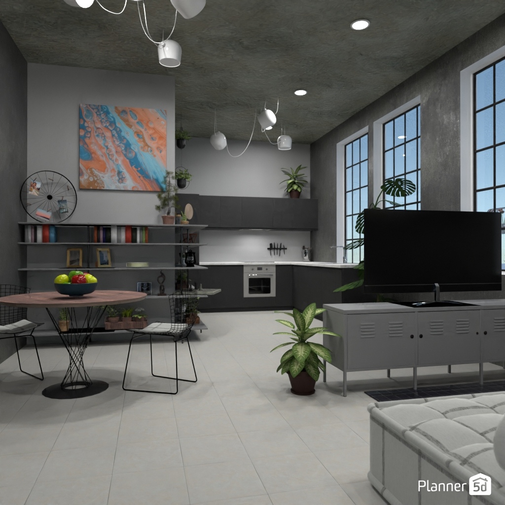LOFT interior style #22621746 Por Editors Choice