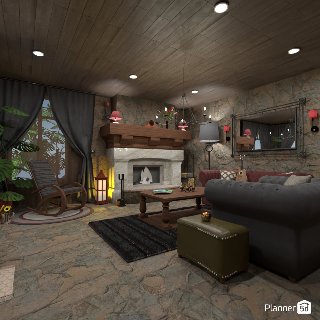 Country Living room #20179095 by Editors Choice