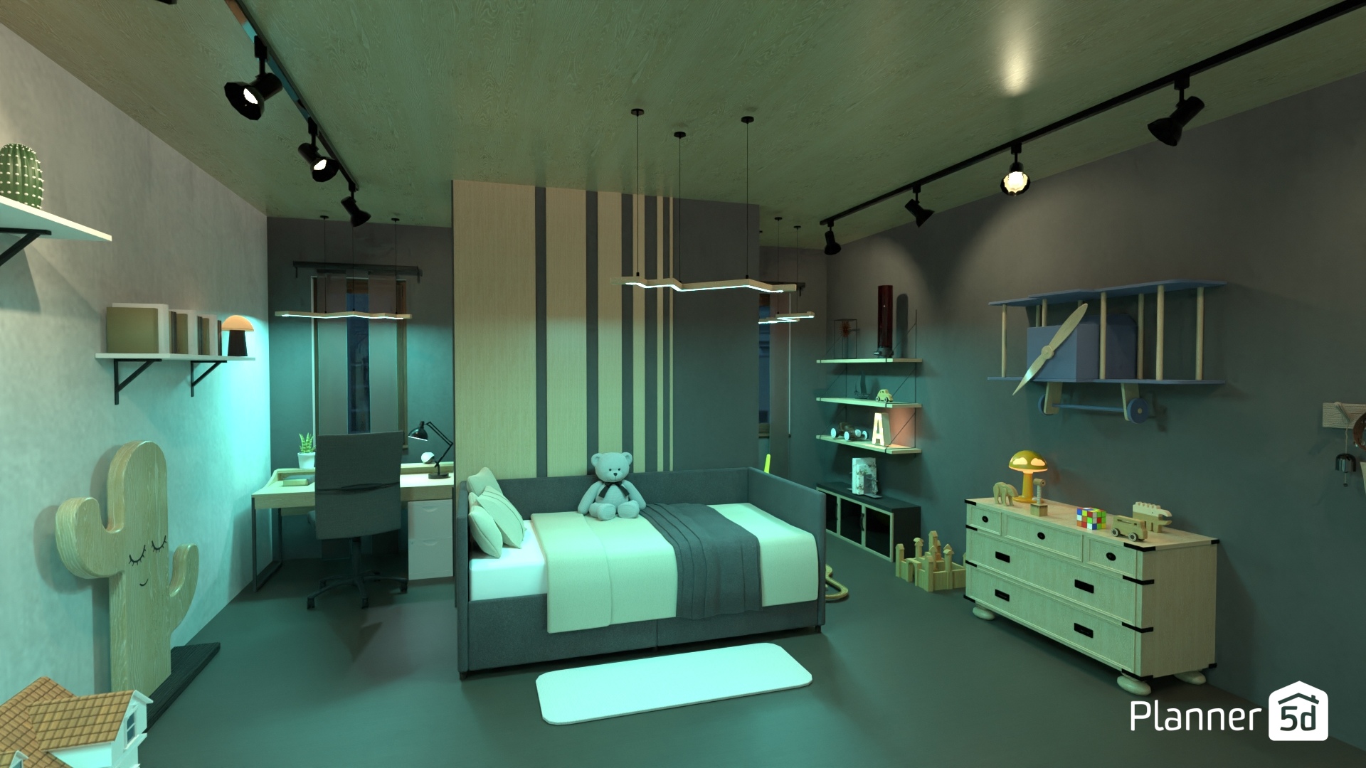 dormitorio infantil #29482536 by Yolanda Infante Garrido