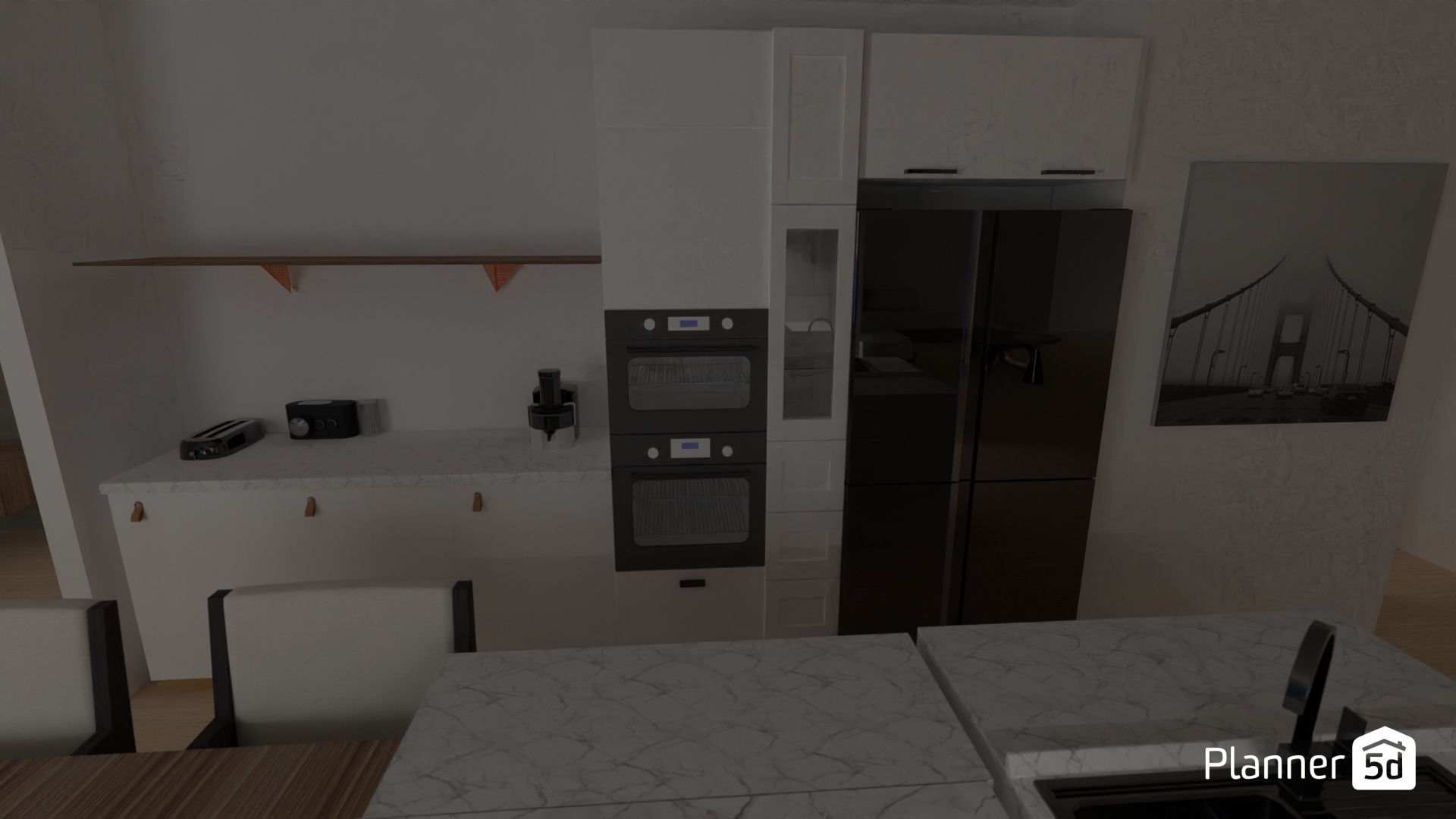 Kitchen Design - Open 1 copy #23375522 by Sheng Hu