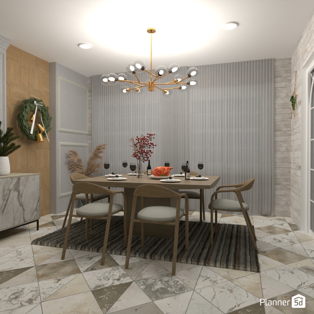 DB: Thanksgiving Day - room shell copy #23426519 by Editors Choice