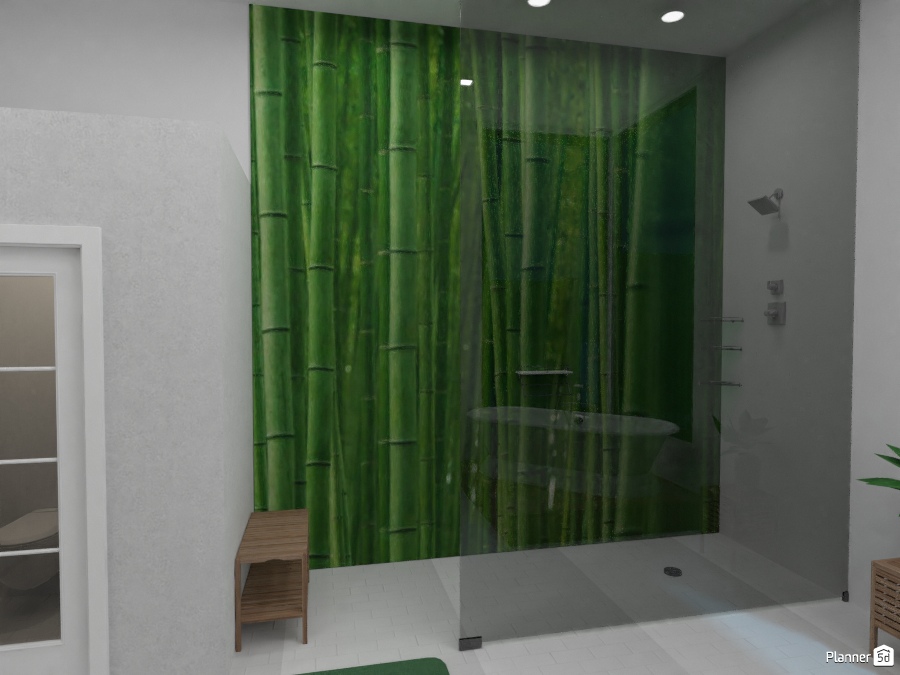 green Modern bathroom 2321367 by Shaneka Butler image