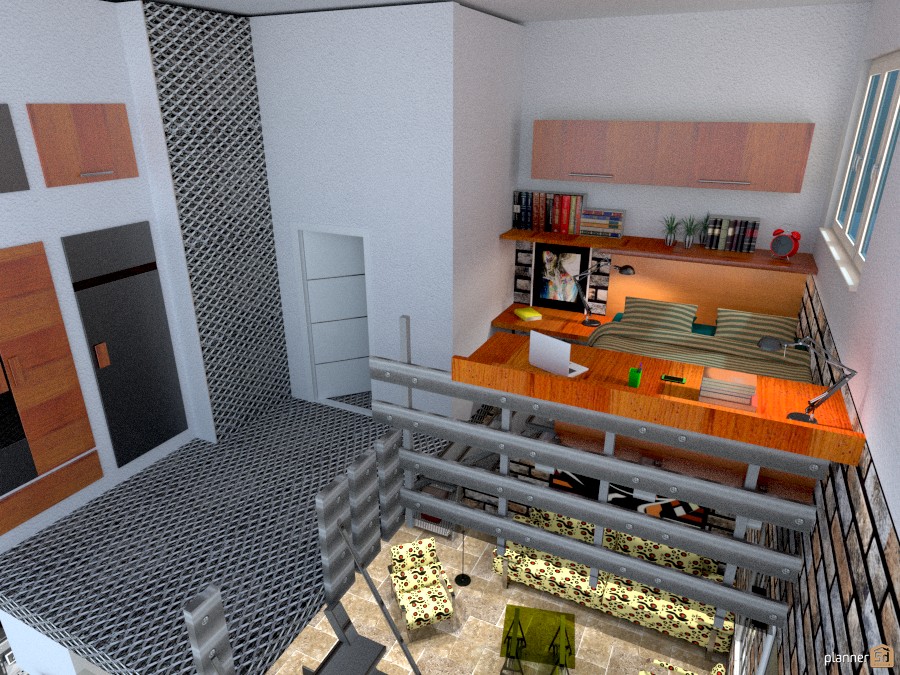 Brick Home: Sleeping zone #1031357 Por Micaela Maccaferri