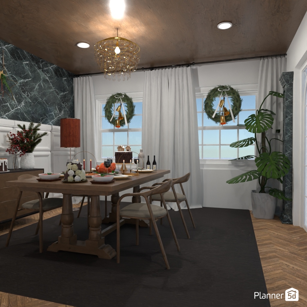 DB: Thanksgiving Day - room shell copy #23451719 by Editors Choice