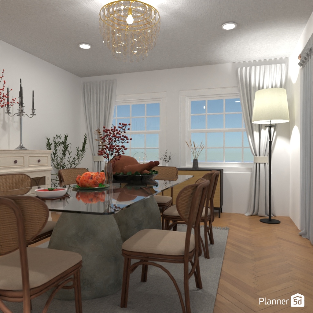 DB: Thanksgiving Day - room shell copy #23400807 by Editors Choice