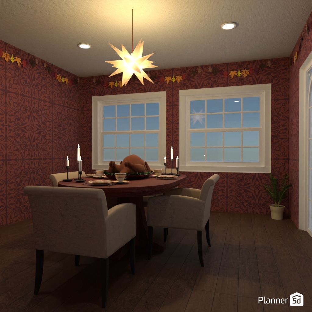 DB: Thanksgiving Day - room shell copy #23420551 by Editors Choice