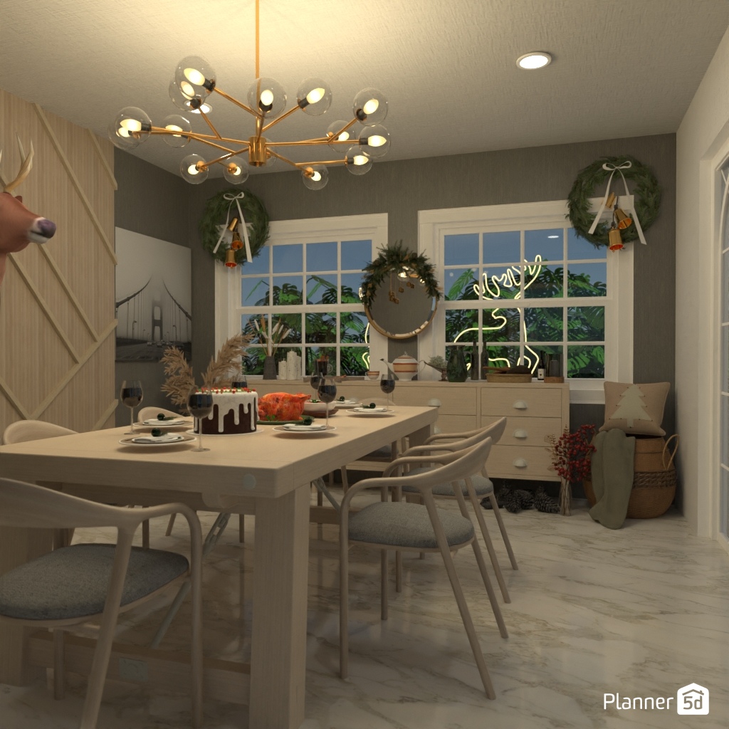 DB: Thanksgiving Day - room shell copy #23397890 by Editors Choice