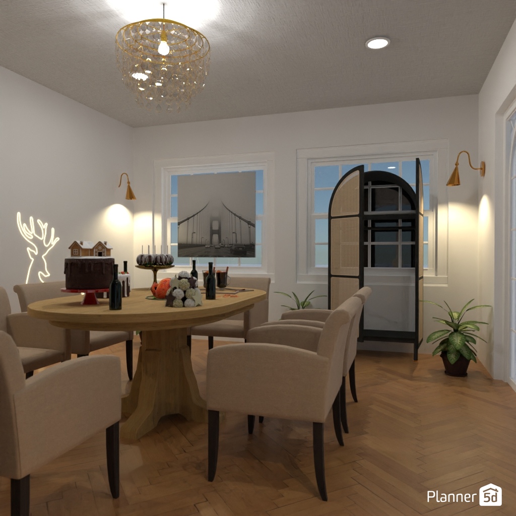 DB: Thanksgiving Day - room shell copy #23422443 by Editors Choice