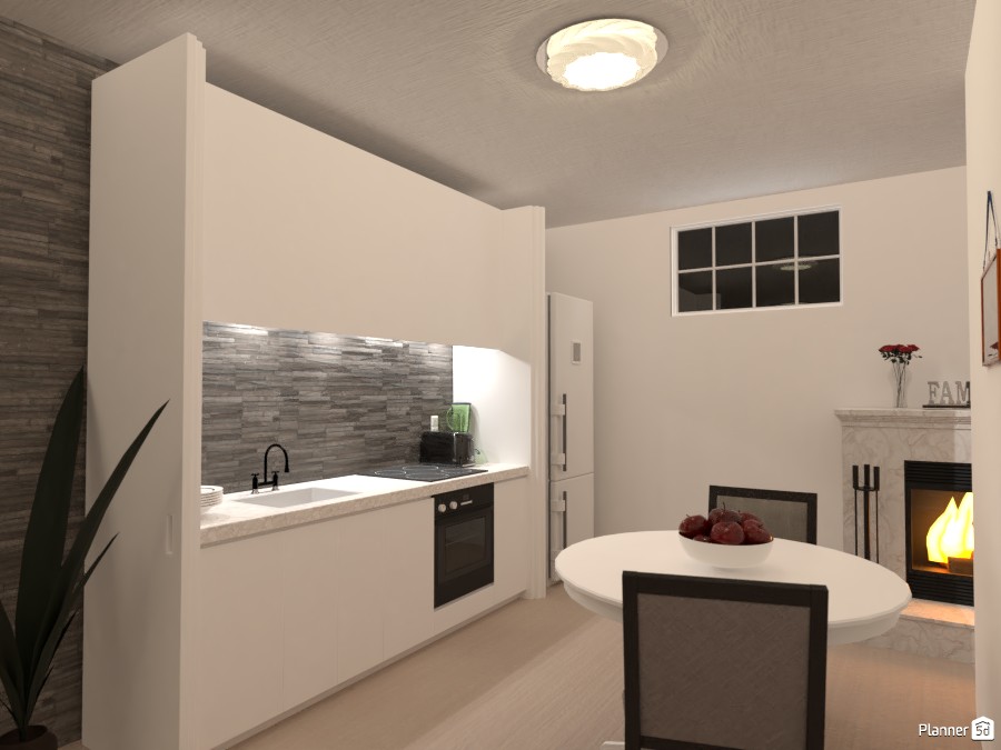 One Story Apartment Finished #4283974 by yves