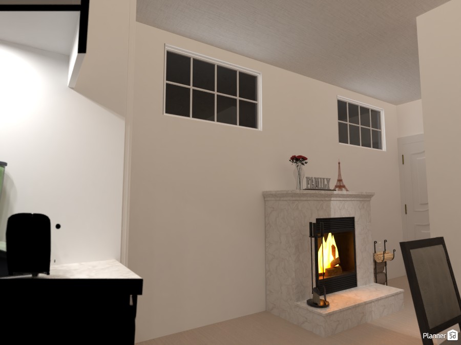 One Story Apartment Finished #4283977 by yves