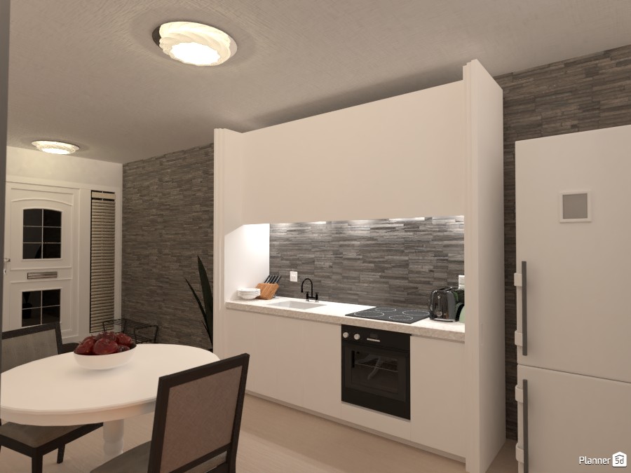 One Story Apartment Finished #4283980 by yves