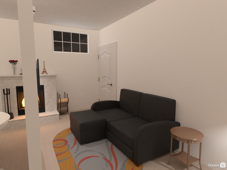 One Story Apartment Finished #4283983 by yves