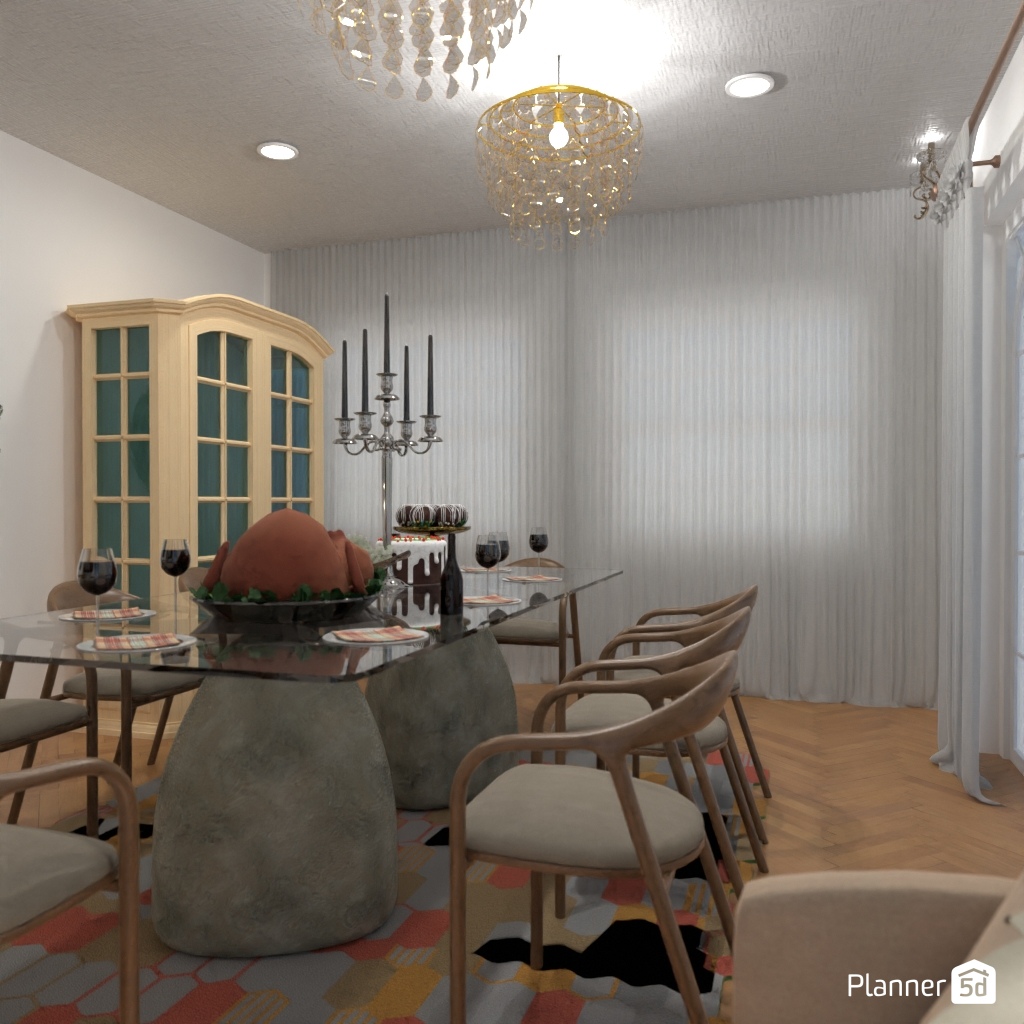 DB: Thanksgiving Day - room shell copy #23444071 by Editors Choice