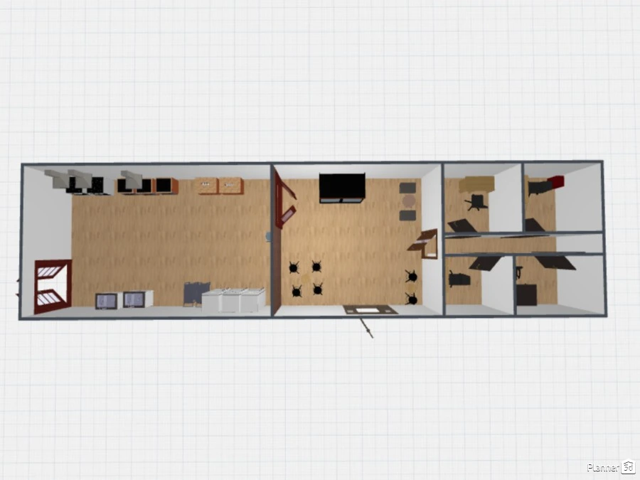 Plano de una pastelería independiente #129787 by User 68096524