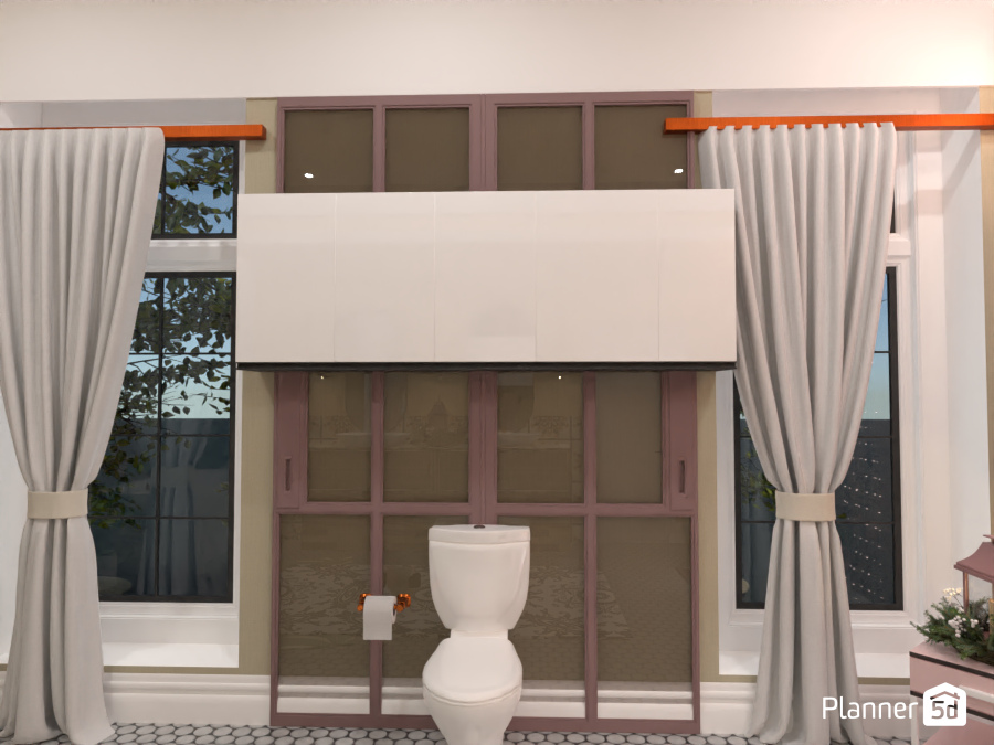 Boho Bathroom 5 #10087392 by Liz