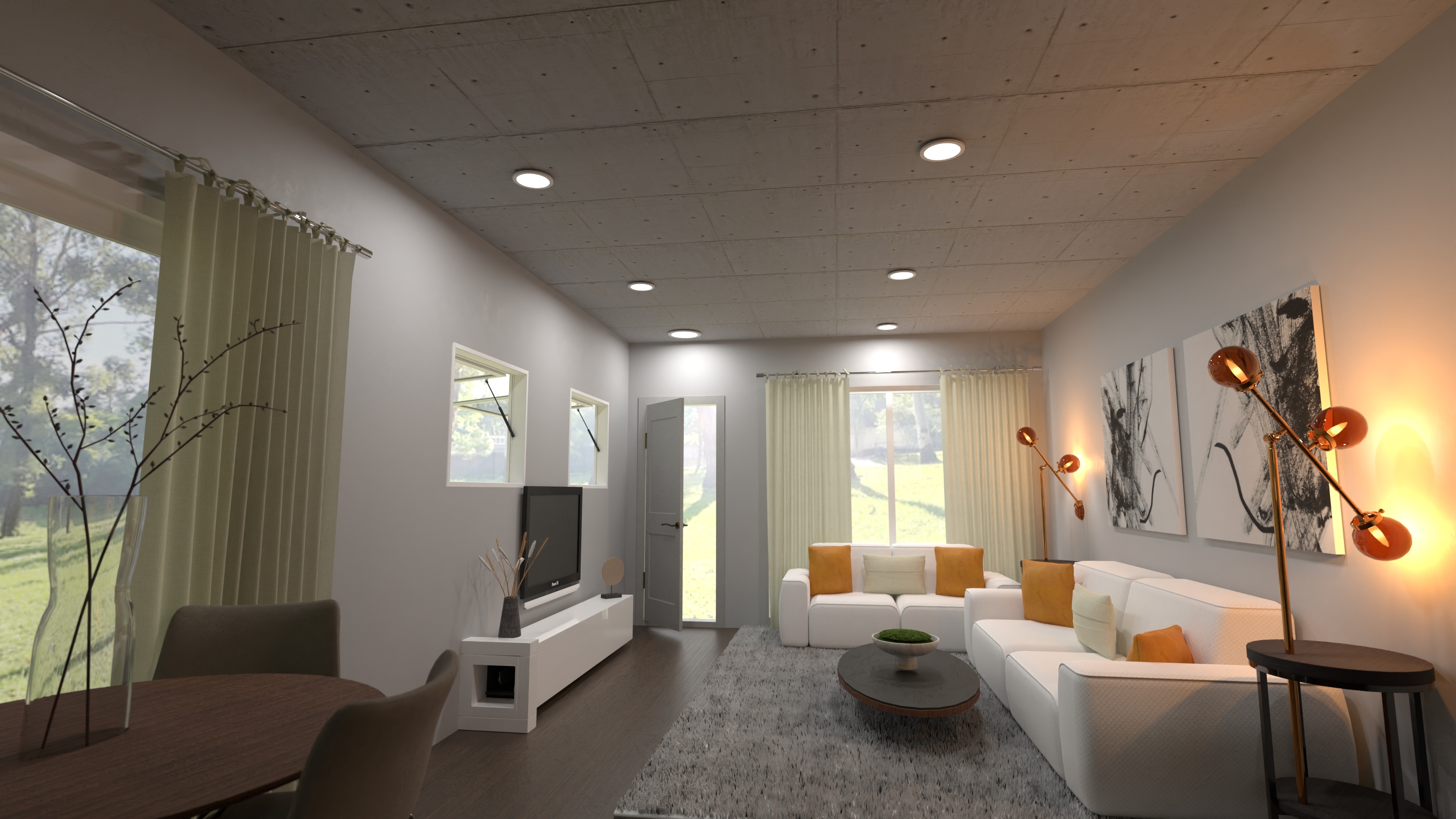 Randy's Living Room BW Cream #23423831 by User 158738154