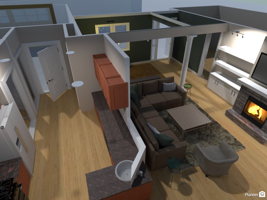 Living room #4134857 by Anonymous