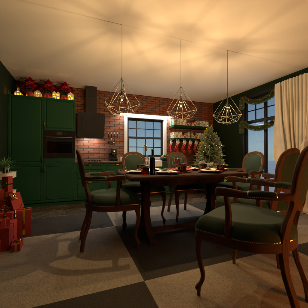 Christmas is coming to.. kitchen #10720992 by Editors Choice