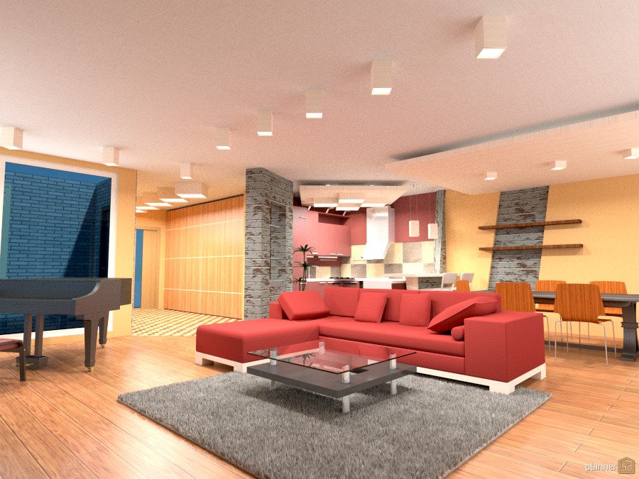 Salón moderno #948230 by Jessica✅