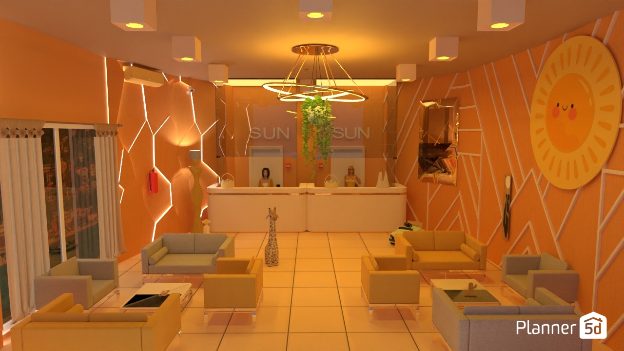 Reception at the Sun Hotel #33456816 by Nazar