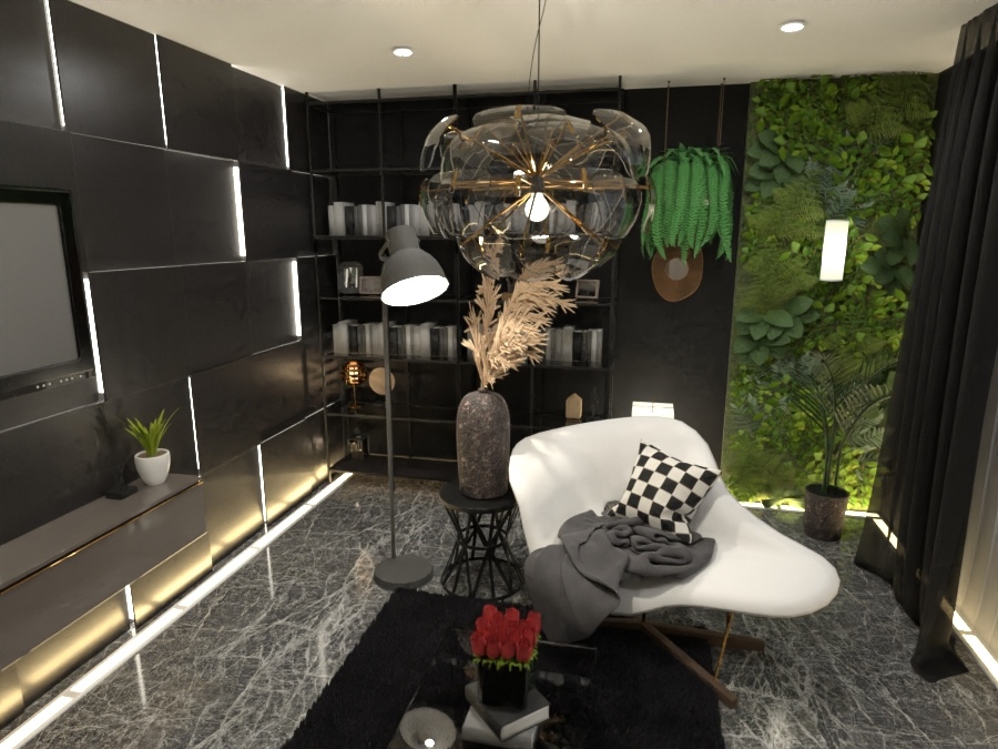 Living room without sofa / Design battle contests #19399548 by ZACKY DESIGNER