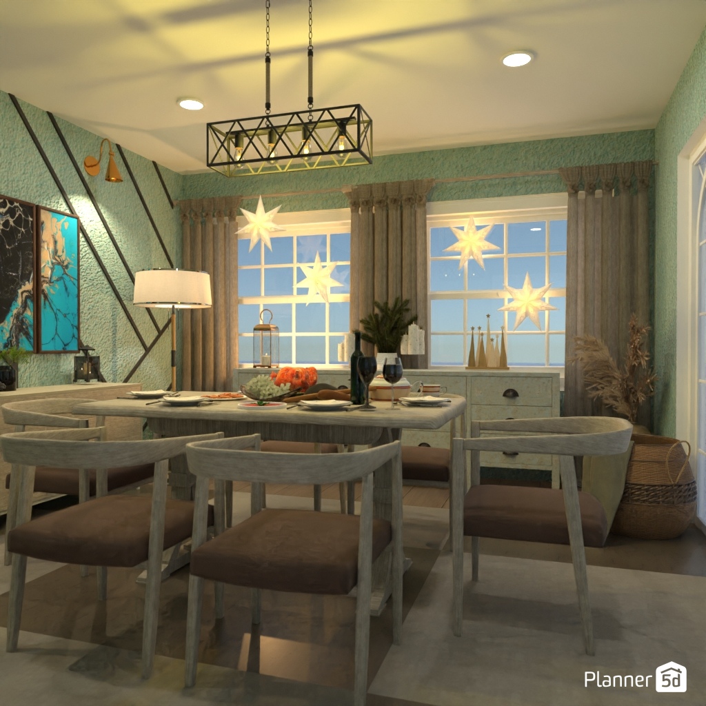 DB: Thanksgiving Day - room shell copy #23415091 by Editors Choice