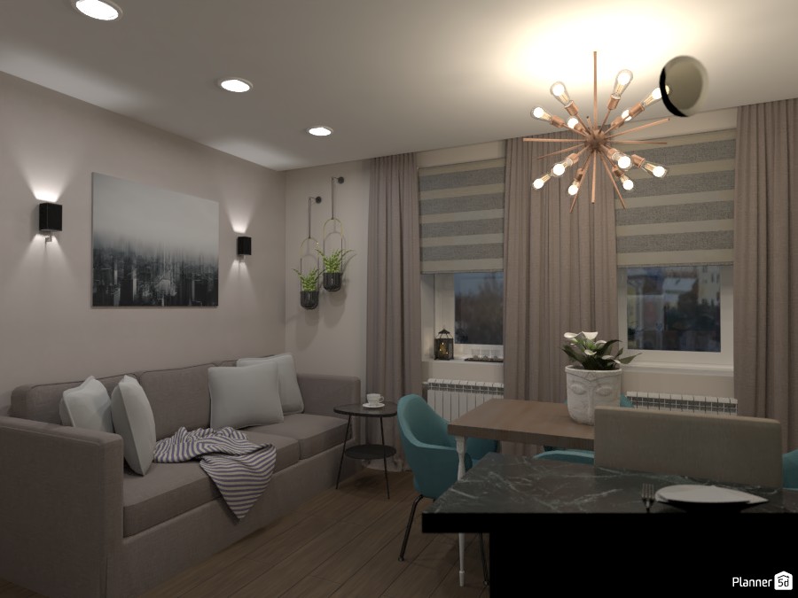 Гостиная #5472949 by Elena Strenova