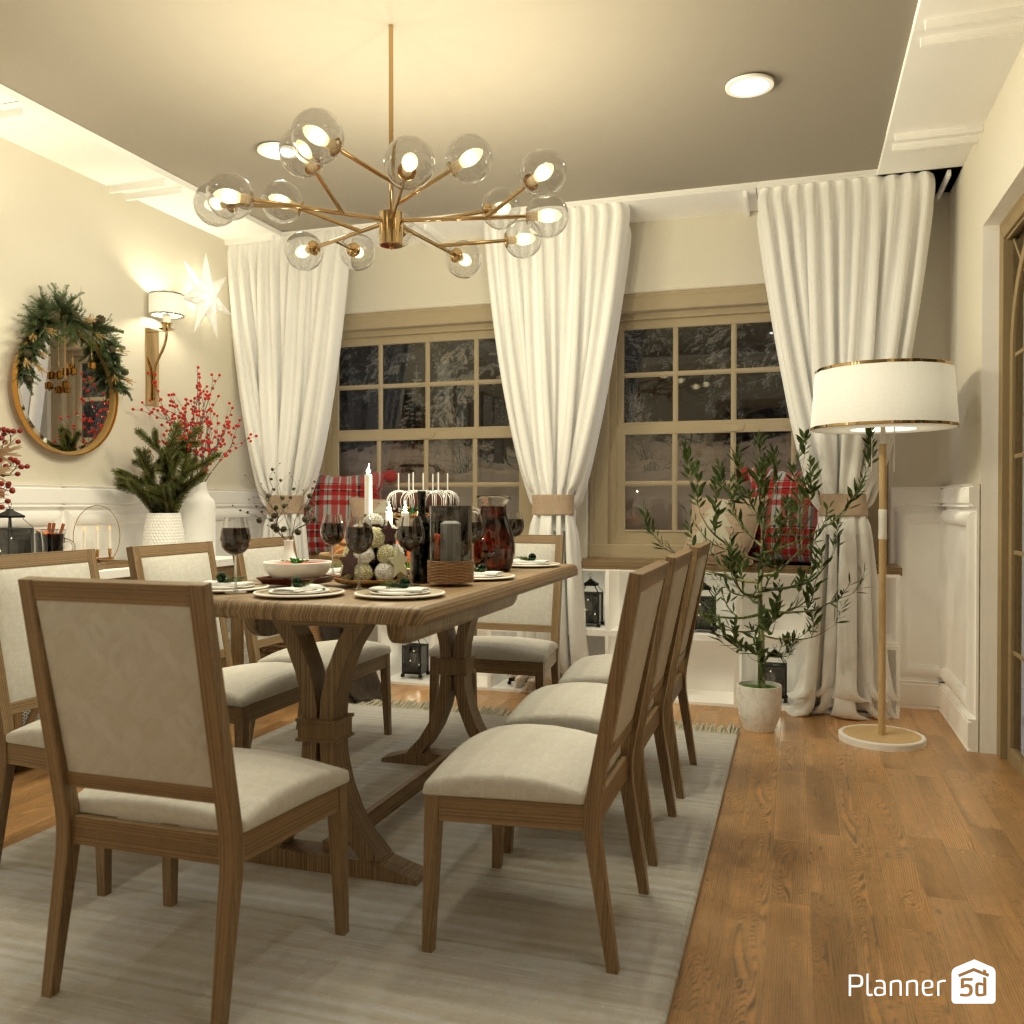 DB: Thanksgiving Day - room shell copy #23448715 by Editors Choice