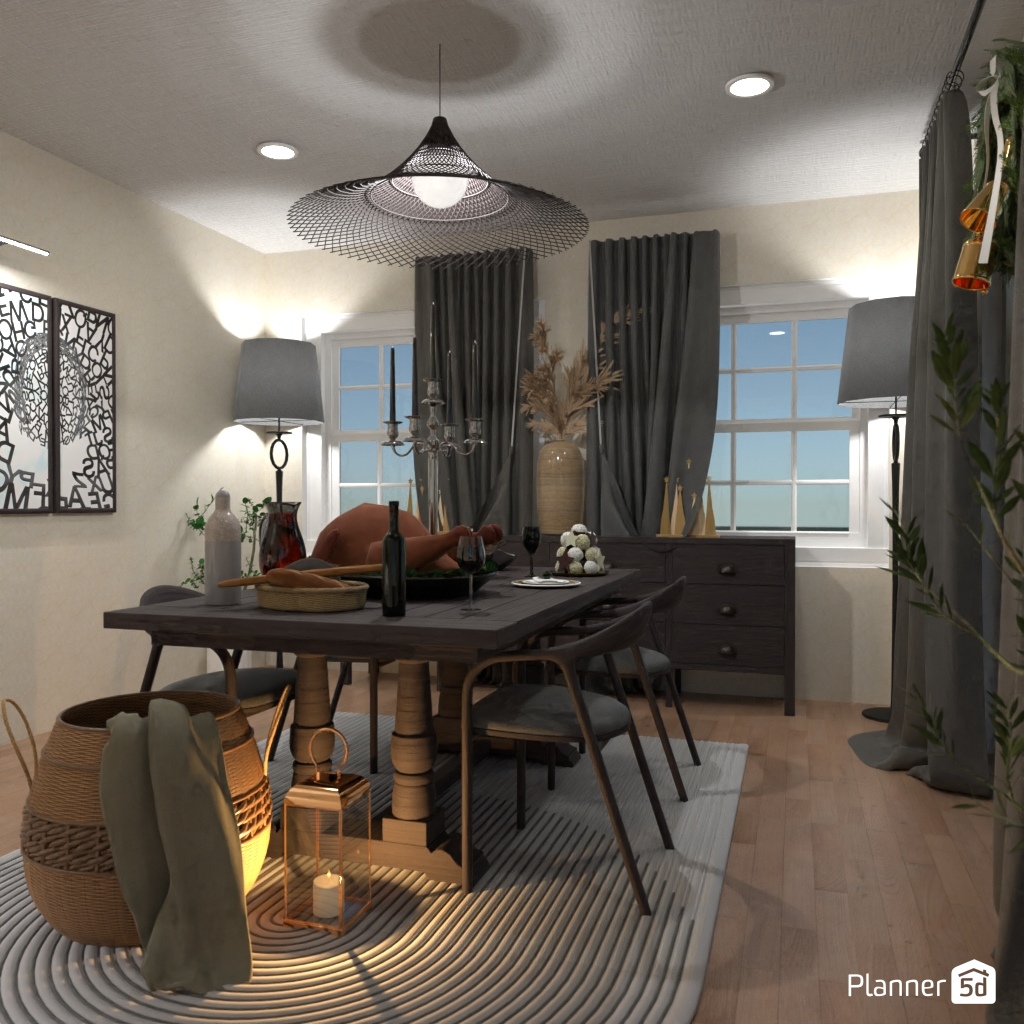 DB: Thanksgiving Day - room shell copy #23407139 by Editors Choice