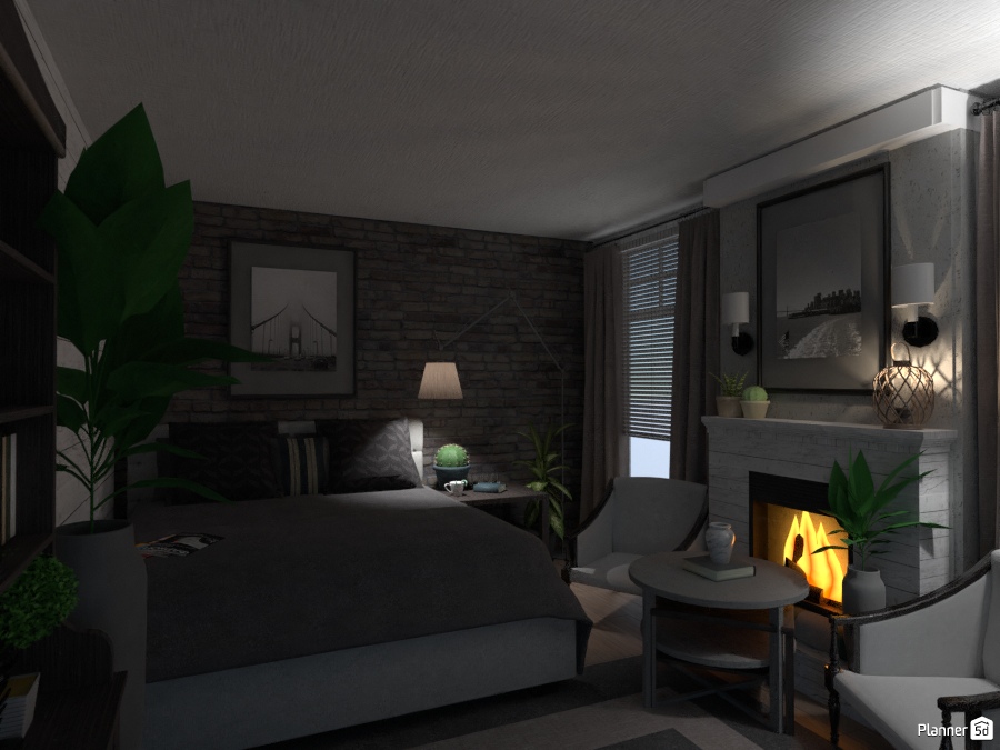 Modern Elegant Bedroom #2818535 by Alex