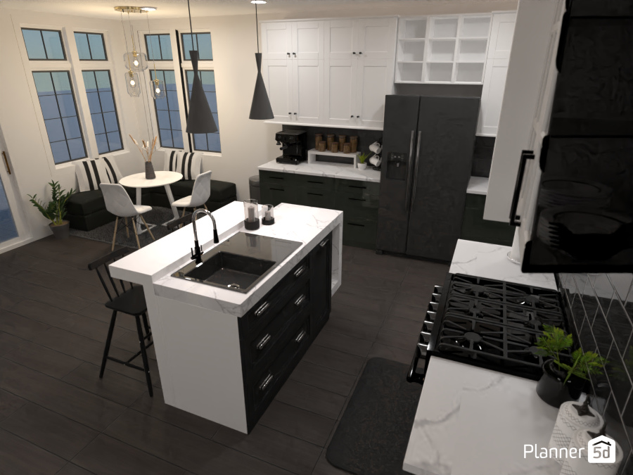 kitchen and dining room 10750916 by Maddy image