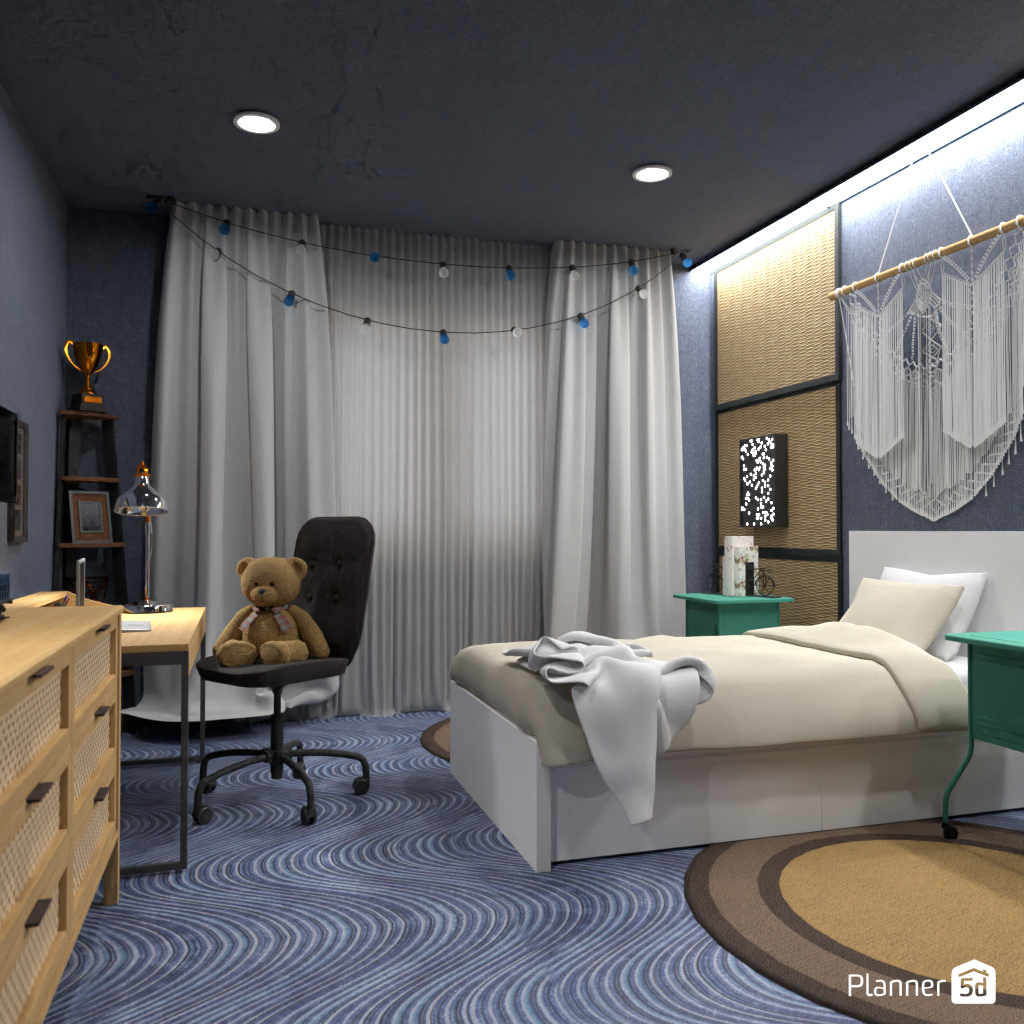 Blue kids room #19538604 by Editors Choice