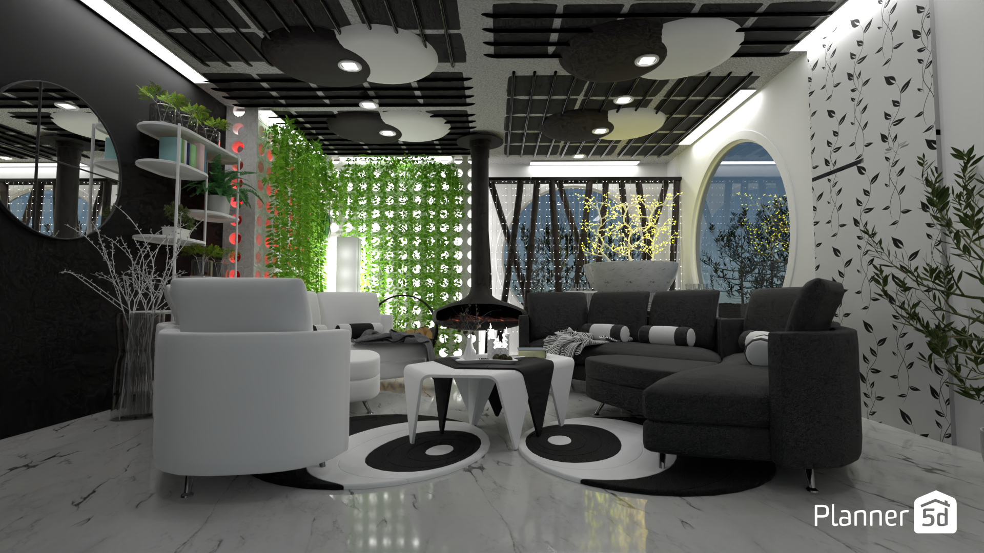 Sala ying yang #16163523 by Carturo