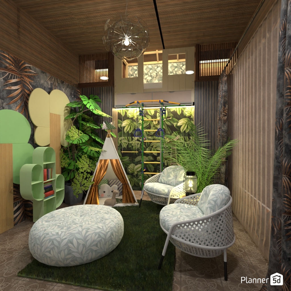 Jungle Bedroom #21809134 by Editors Choice