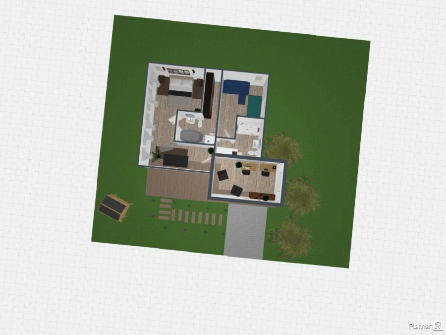 family house, 2 bed/ 2bath #129907 by legointeriorlover