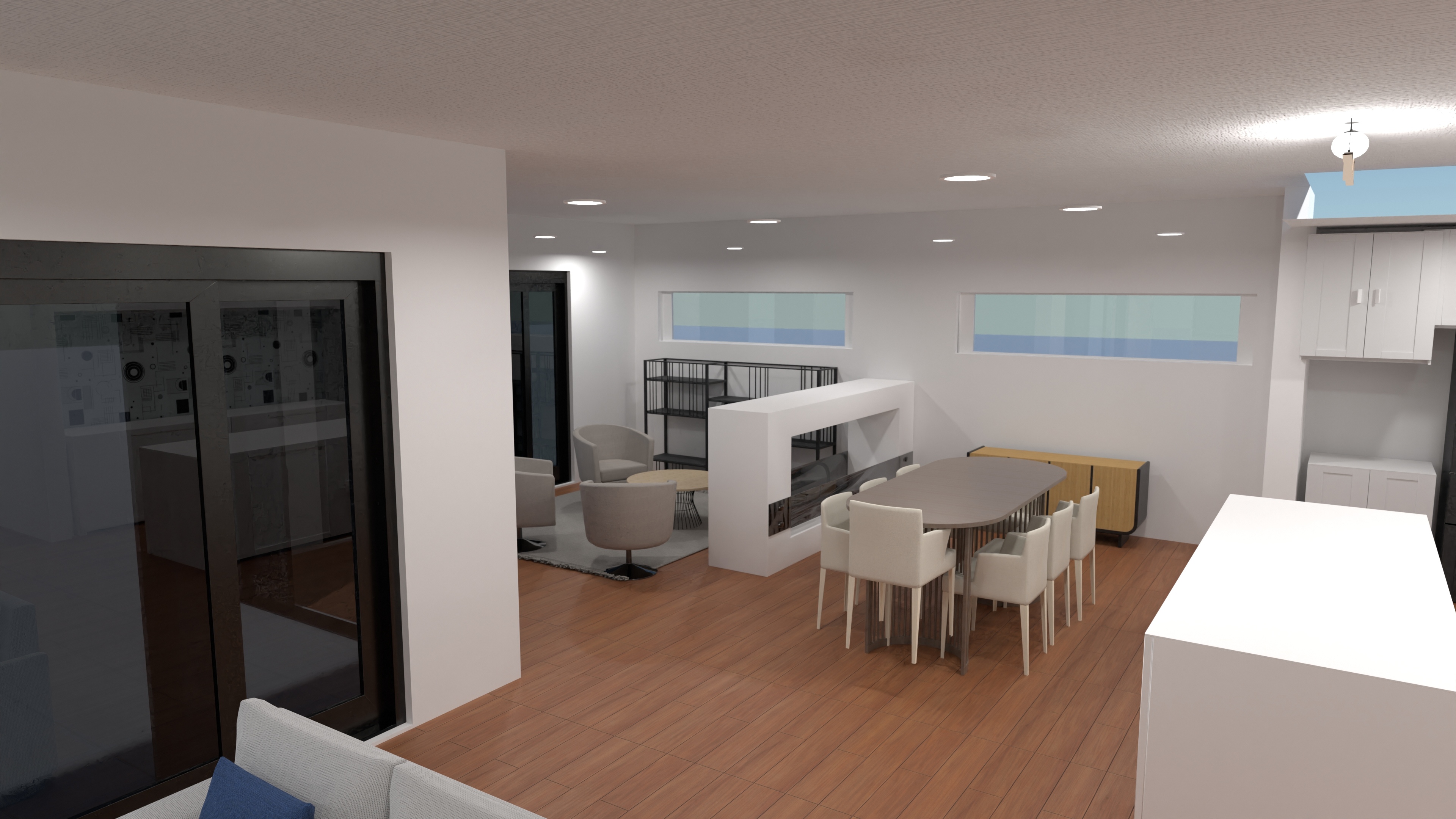 Kitchen, Living and Rumpus #24462916 by Hung Le