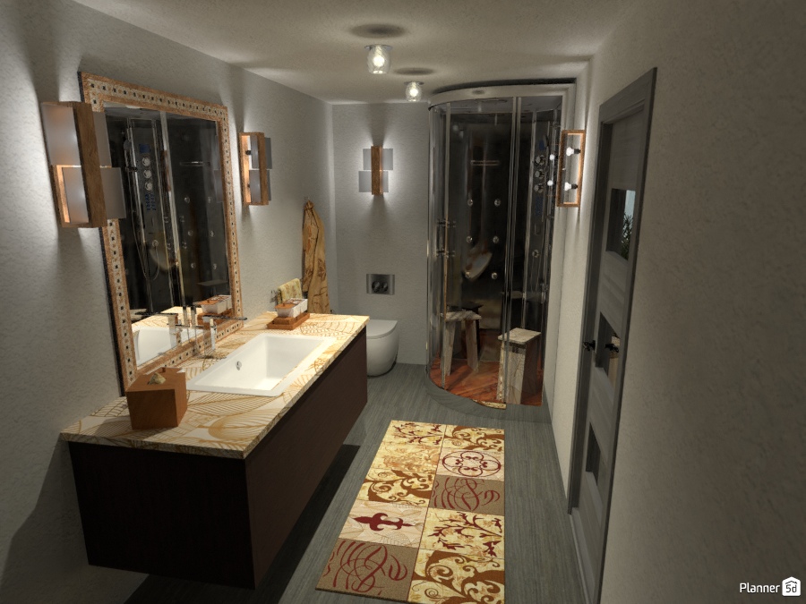 Modern Farm: Bath #2617595 by Moonface