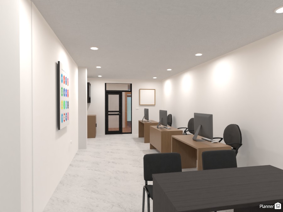 Small team co-working space #4024817 by Elsa Loekito