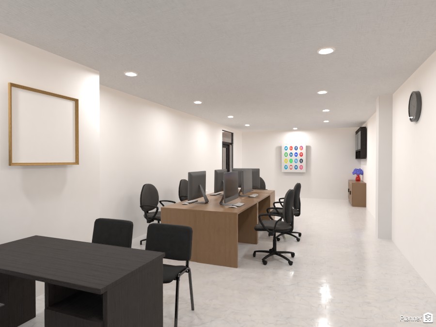 Minimalist office / studio #4024896 by Elsa Loekito