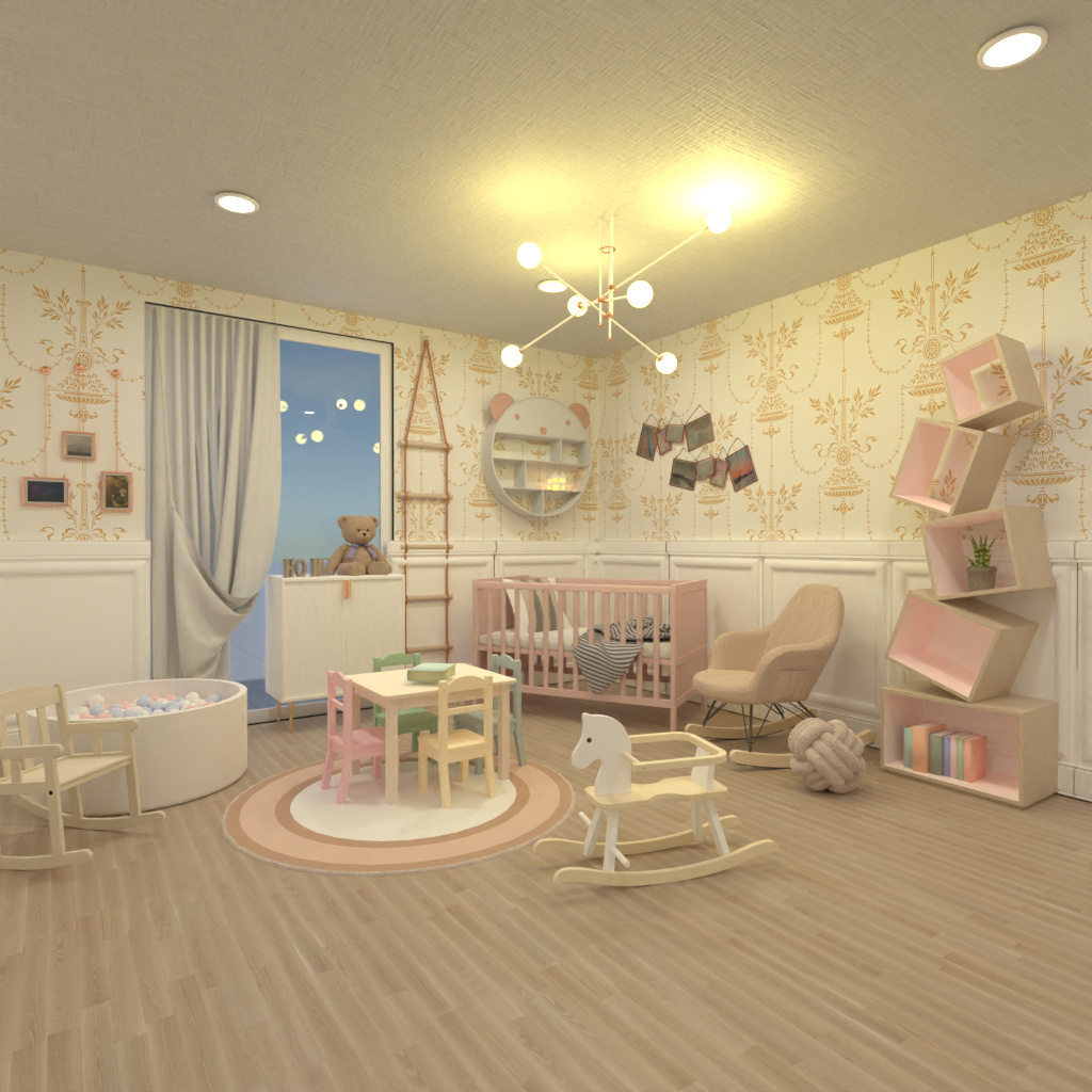 Pink Bedroom #3343764 by Editors Choice