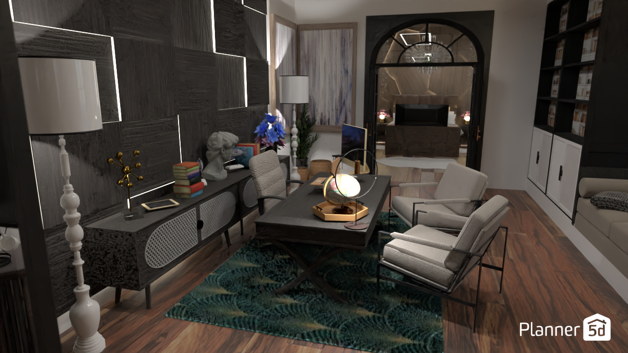 Home office #17001819 by Nina Gabrielle