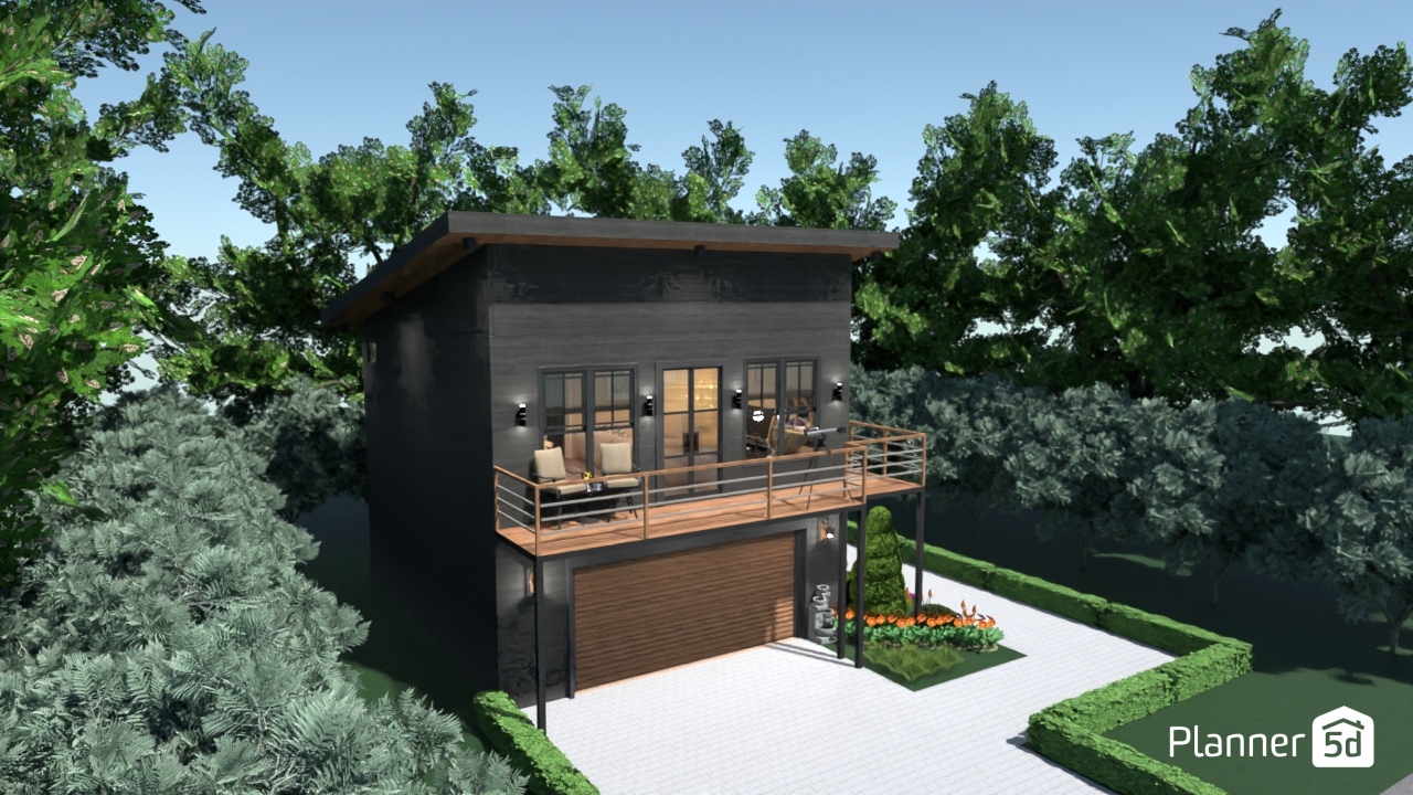 Modern Carriage House #21890294 by iwan Ari